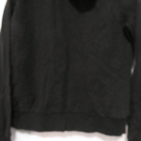 DIVIDED - H&M Basic | medium | Black Zip-Up Hooded Sweatshirt - Picture 14 of 15